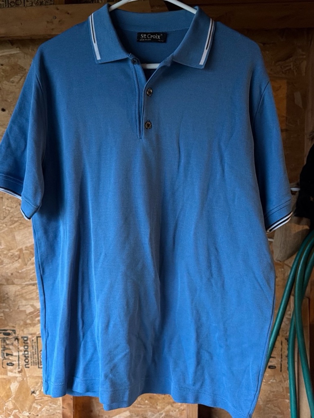 Men’s Blue St. Croix Polo Shirt
